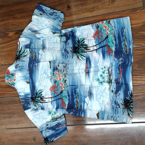 Vintage nui nalu Hawaii bottom down shirt - Picture 3 of 4